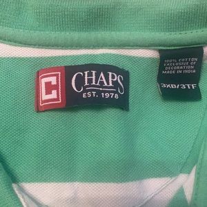Men chaps 3xb polo shirt